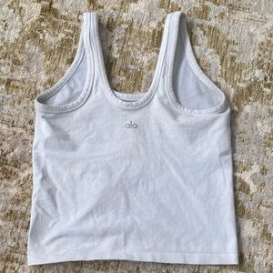 ALO Yoga Light Gray Tank Top